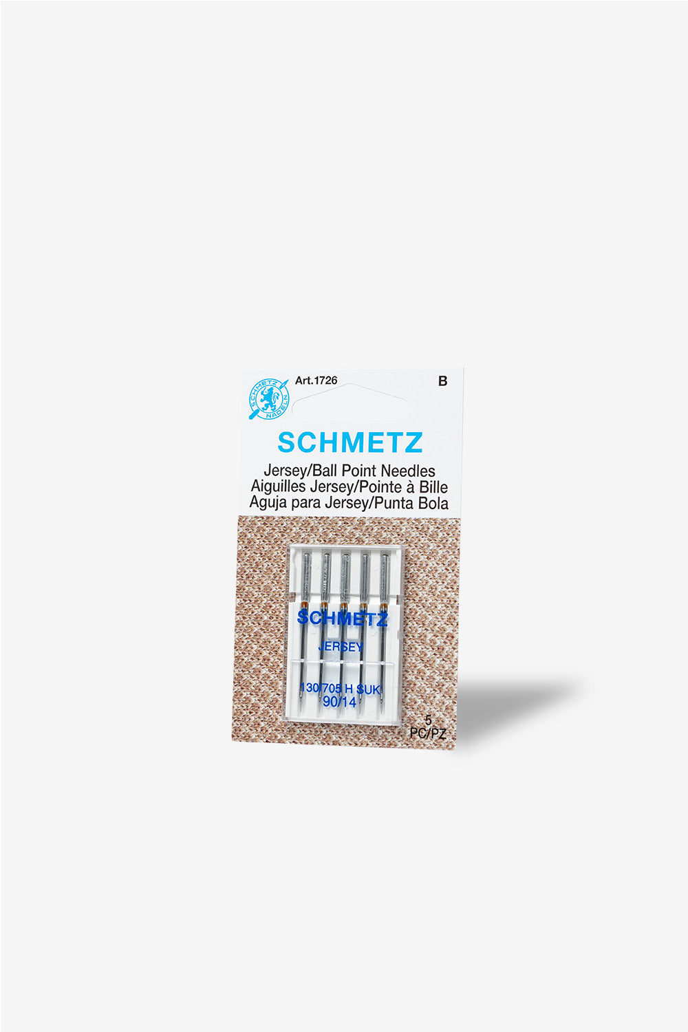 Schmetz Jersey / Ballpoint Sewing Needle - 90/14