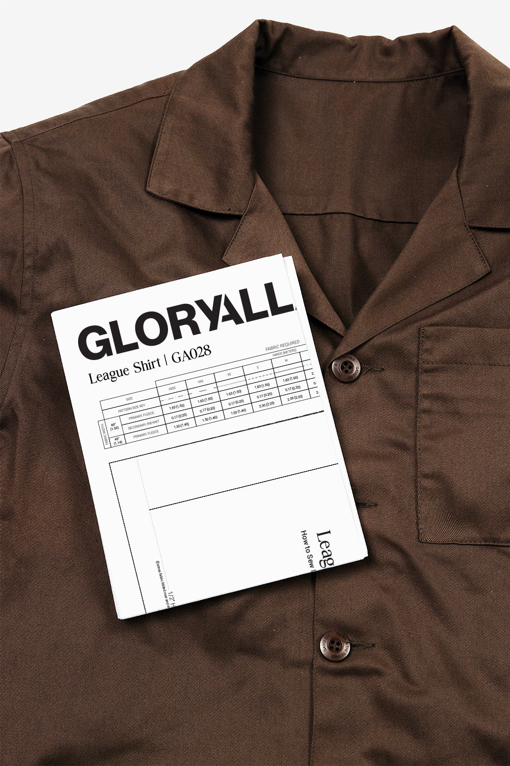 League Shirt Sewing Pattern