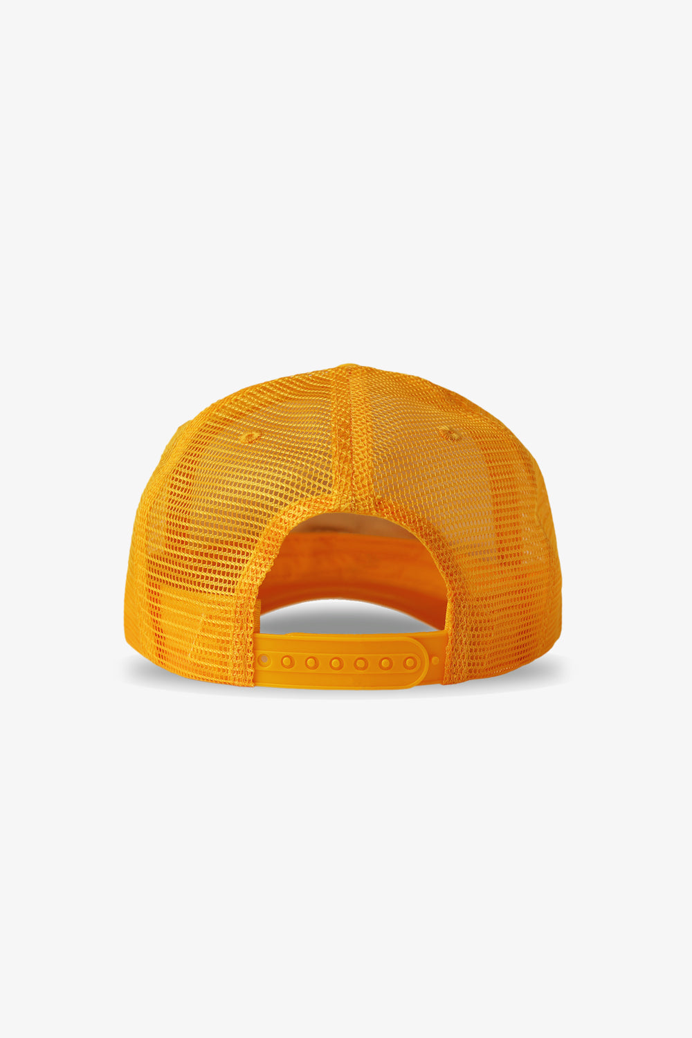 Yellow Trucker Cap Back View