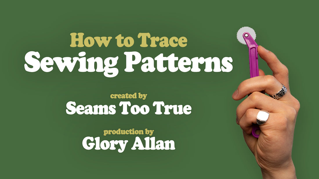 How to Trace Sewing Patterns