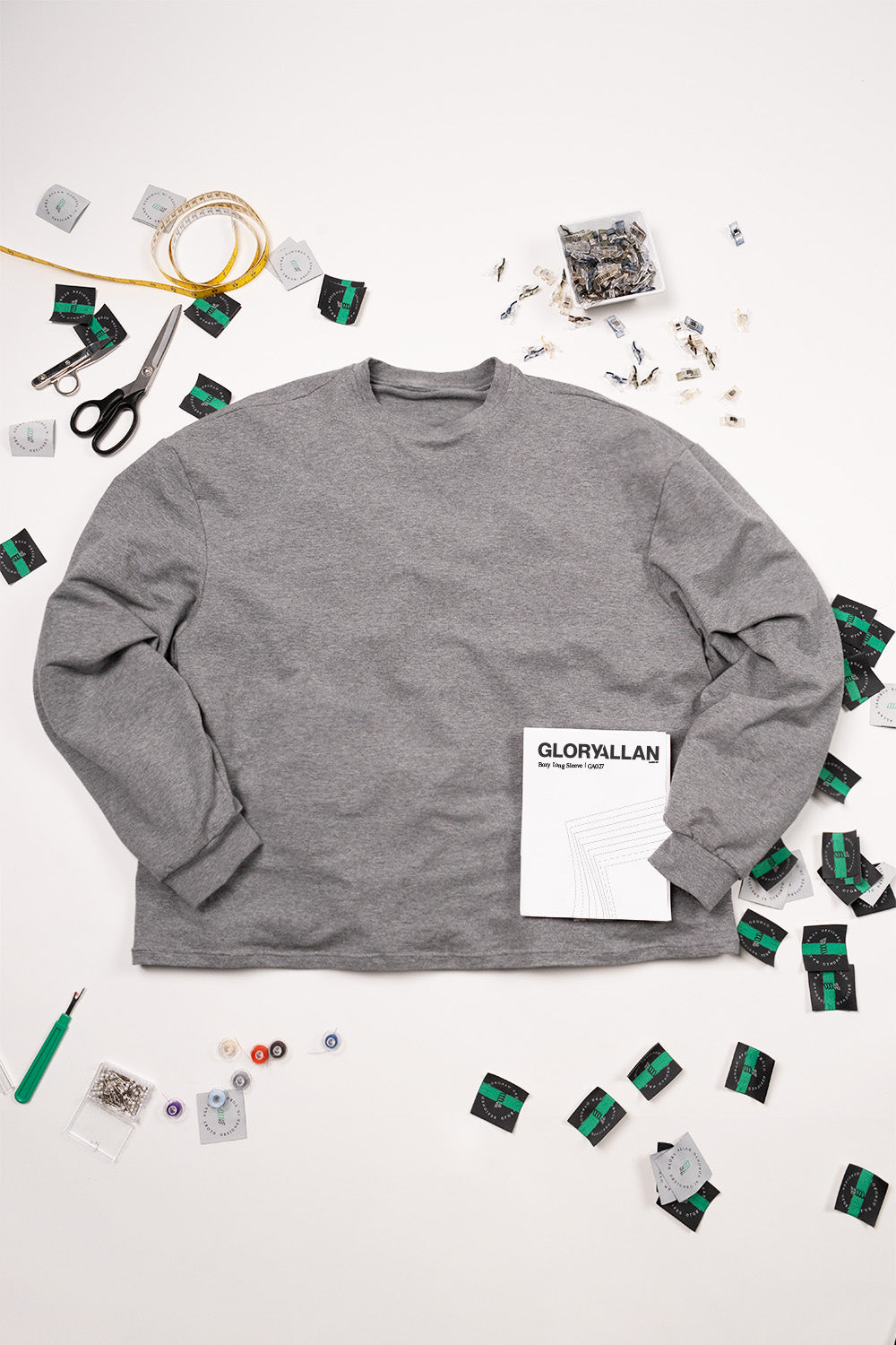 Boxy Long Sleeve - Grey