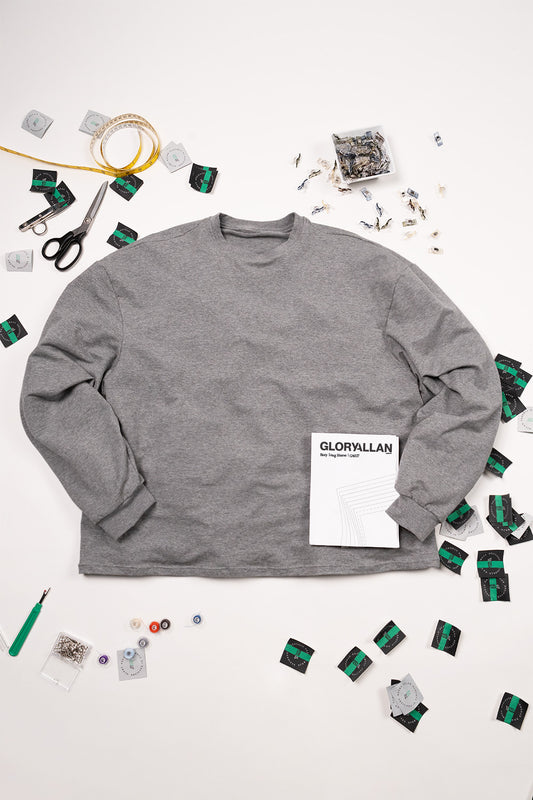Boxy Long Sleeve - Grey