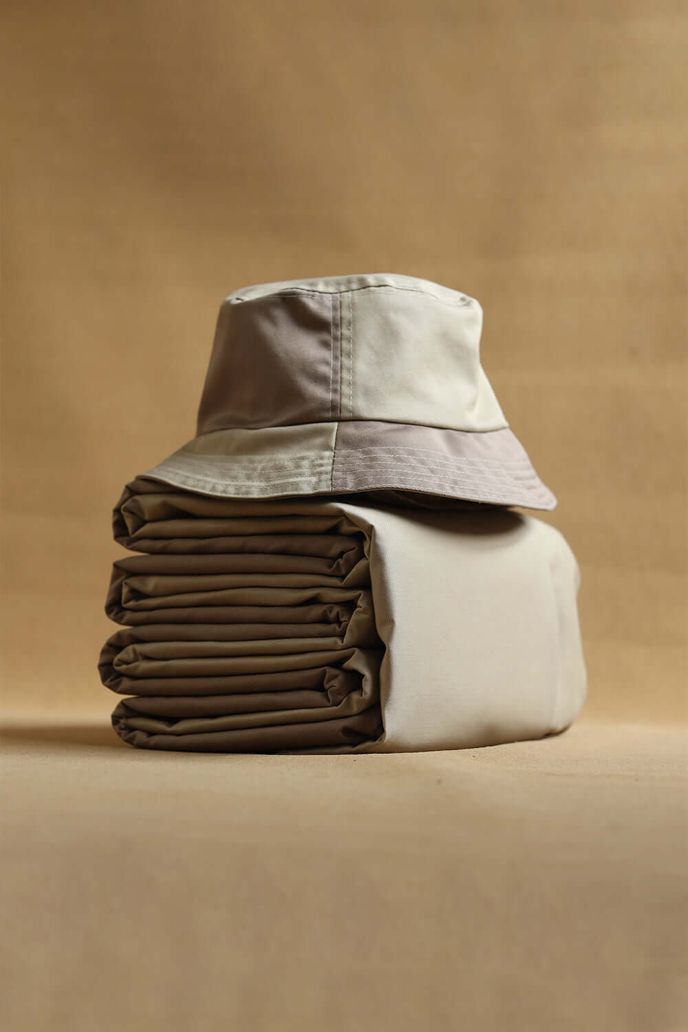 DIY Do It Yourself Sewing Kit for Fashionable Clothes Brown Bucket Hat