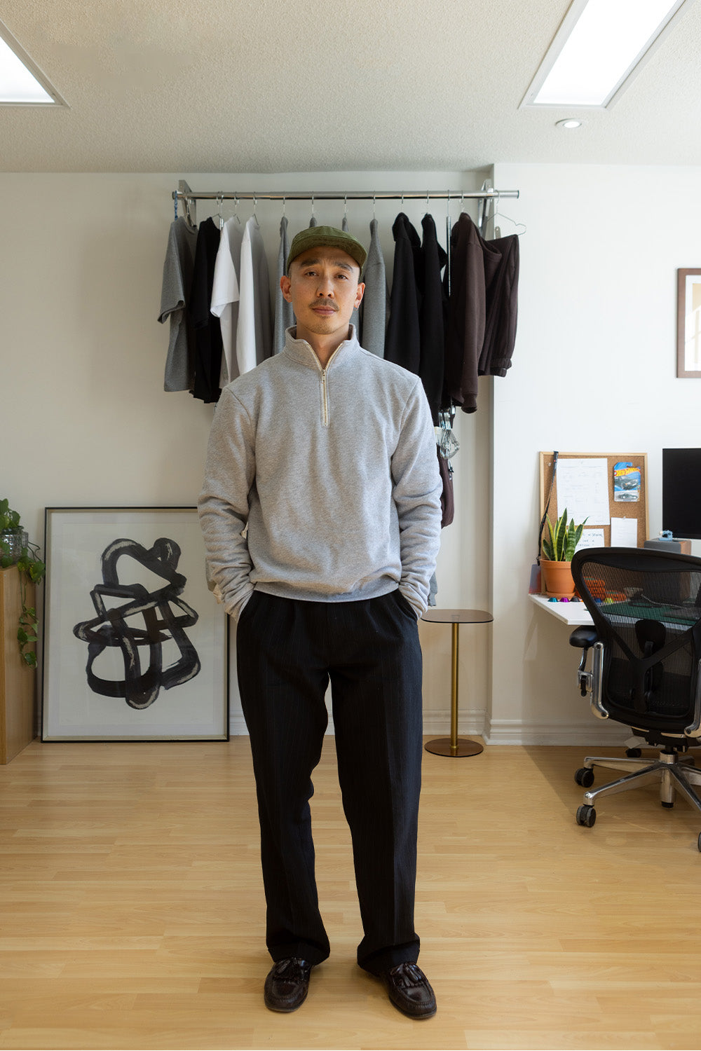 Classic Quarter Zip Sweater DIY Kit