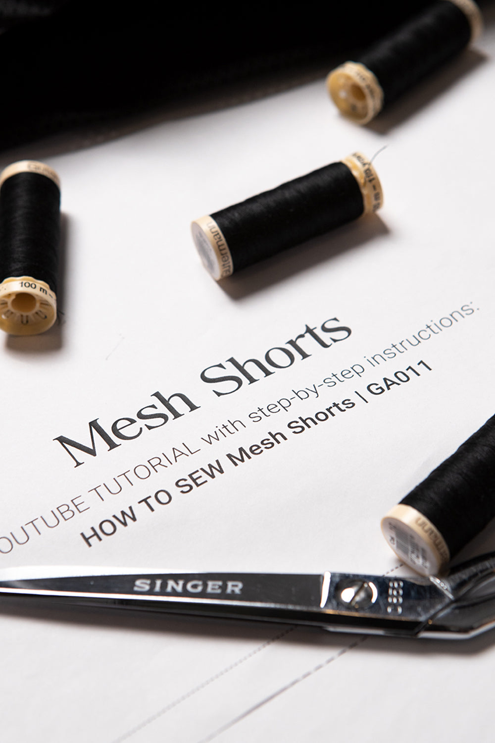 Glory Allan Mesh Shorts tutorial