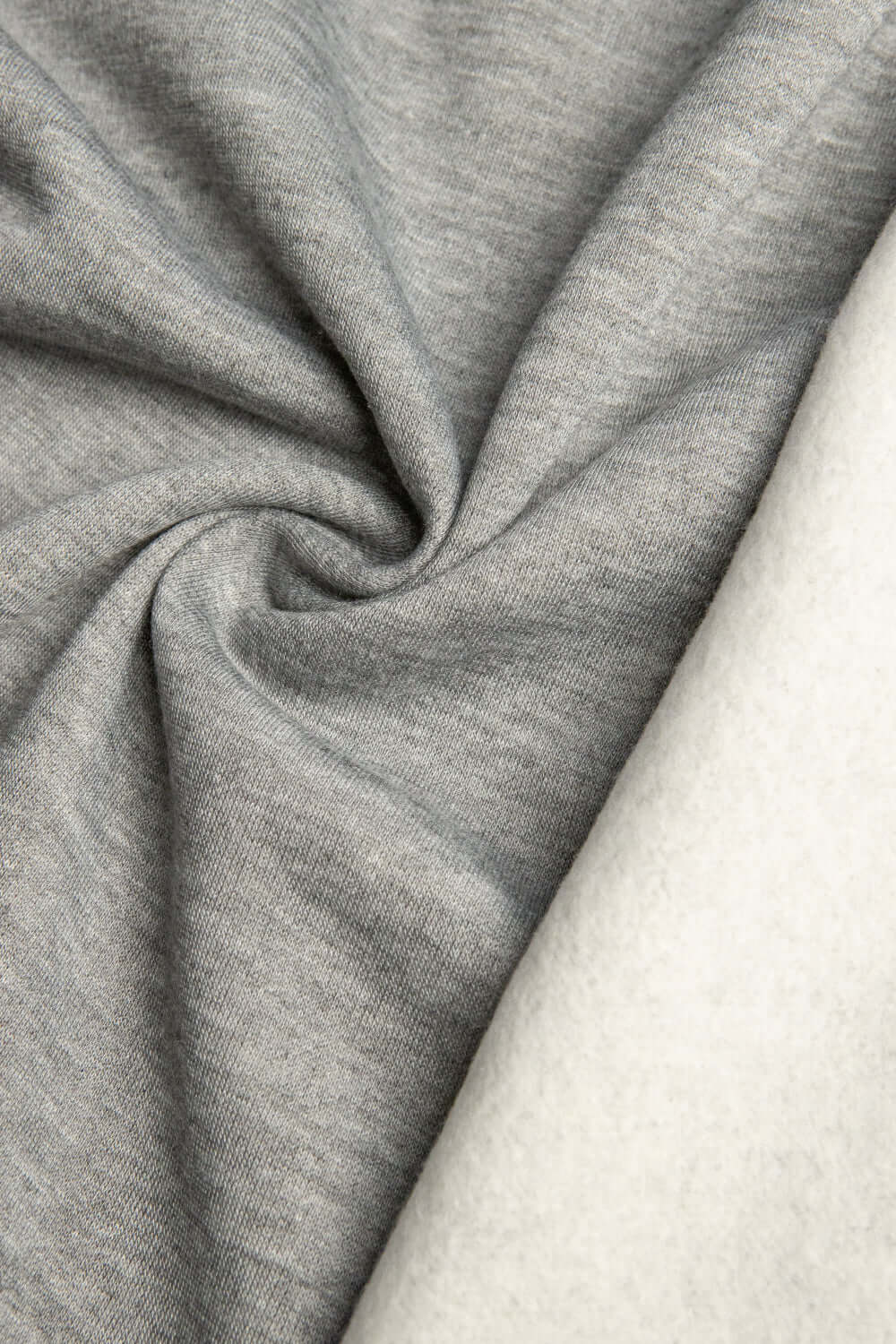 Sports Grey Fleece Fabric