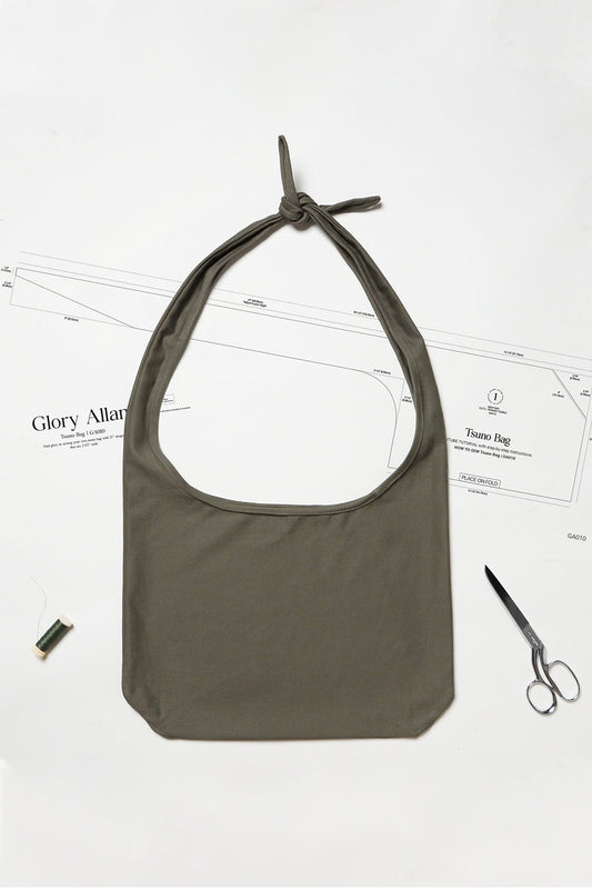 Sewing Pattern for Fashionable Clothes Tsuno Bag DIY