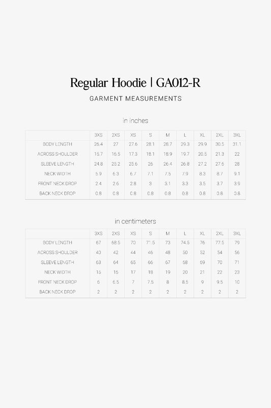 Regular Hoodie Pattern