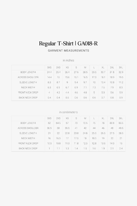 Regular T-Shirt Pattern