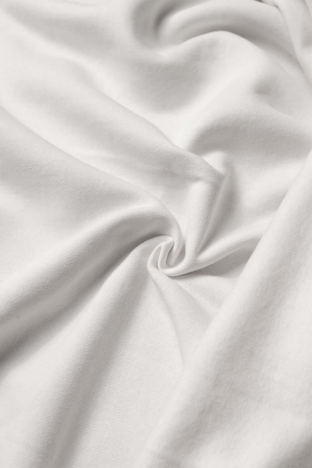 Snow White Fleece Fabric