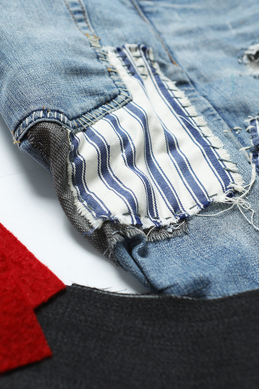 Patchwork on Jeans